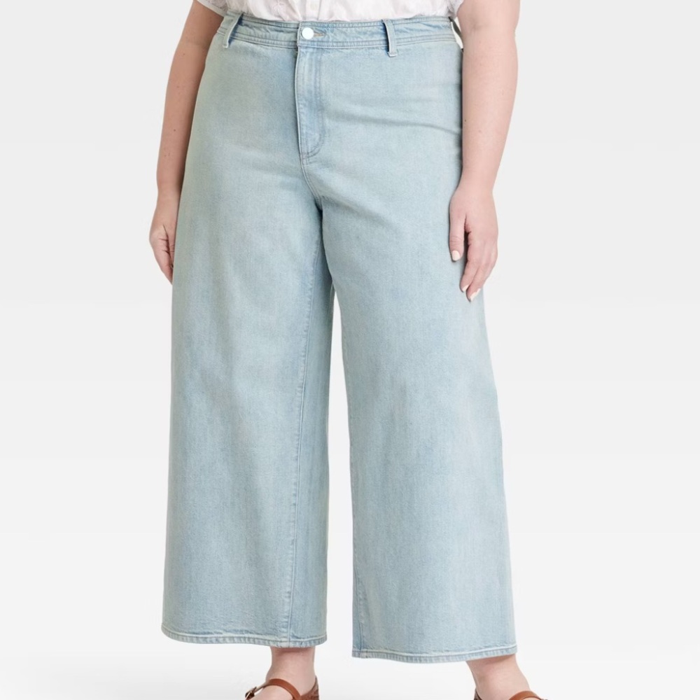 17R NEW Universal Thread Light Blue Flare Jeans Sailor high rise fitted hip